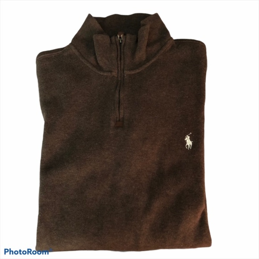 Polo by Ralph Lauren Estate-Rib 1/4 zip pull over - Picture 1 of 6
